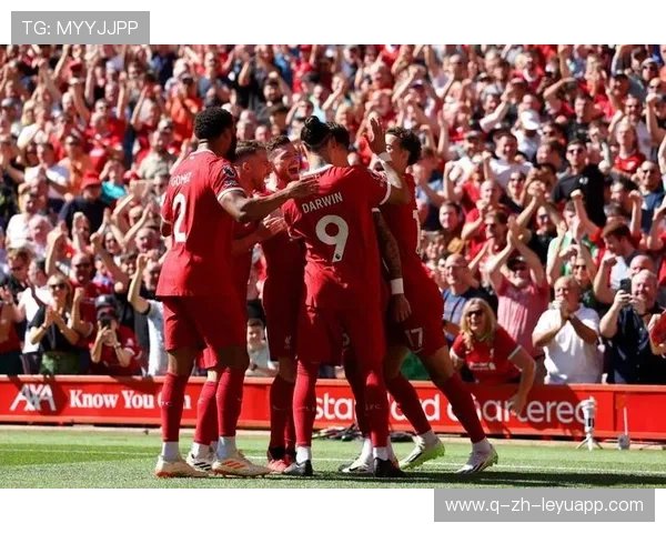 利物浦快速推进连线，努涅斯禁区内劲射破门